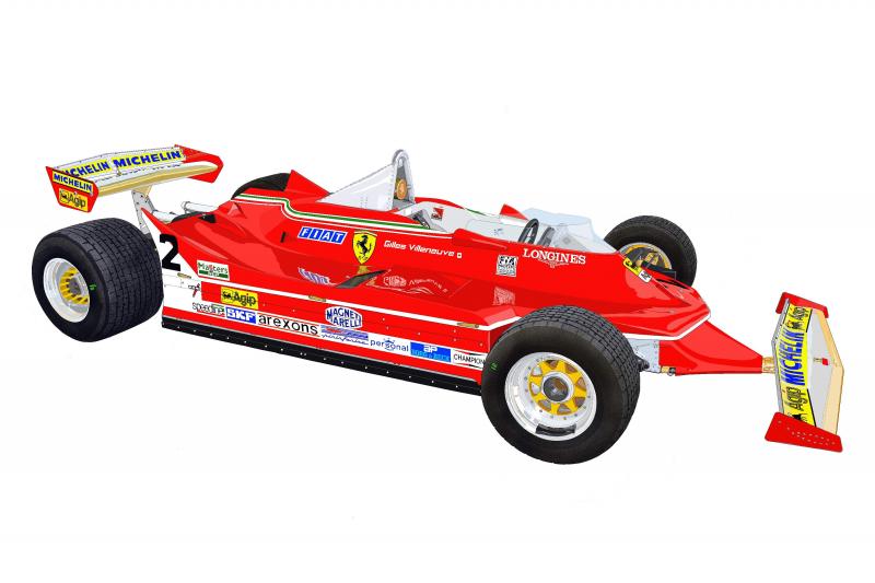 F1 Ferrari 312T No2