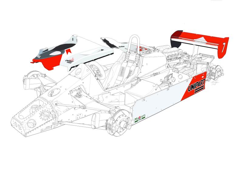 F1 McLaren MP4/1B N7