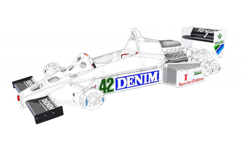 F1 Williams FW08C N42